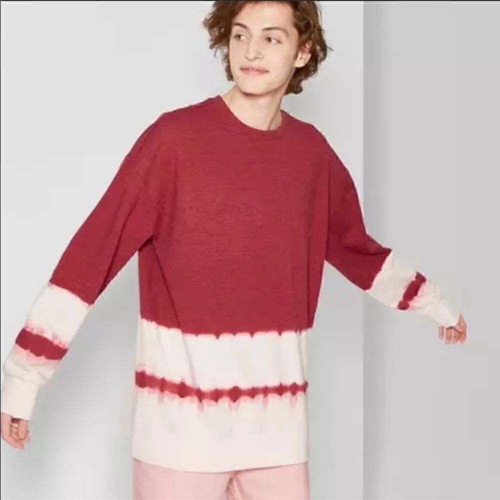 ORIGINAL USE Radish Terry Tie Die Sweatshirt-XS